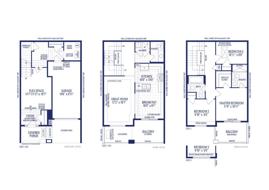 Verona 1 - Elevation 1 floor plan preview