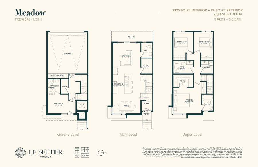 Meadow floor plan preview