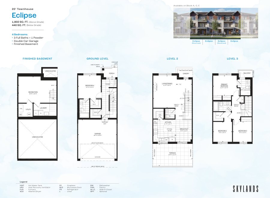 Eclipse floor plan preview