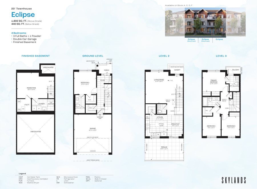 Eclipse floor plan preview