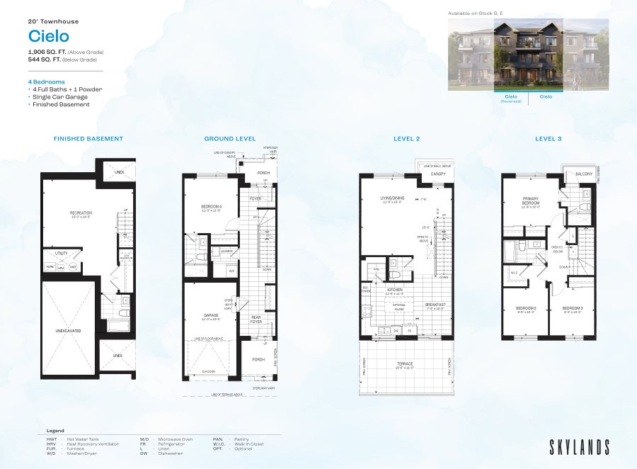 Cielo floor plan preview