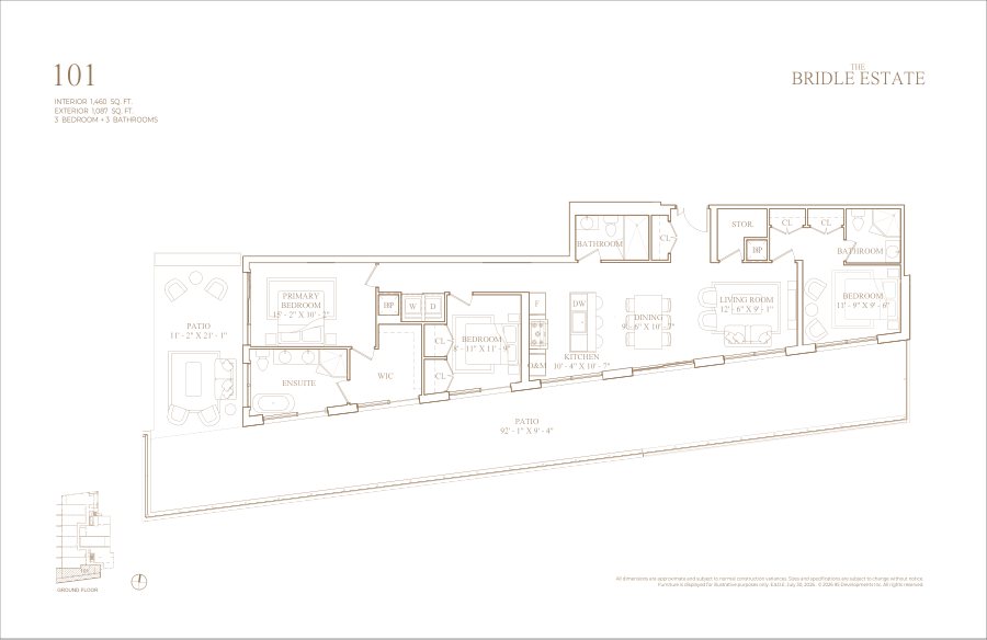 Suite 101 floor plan preview