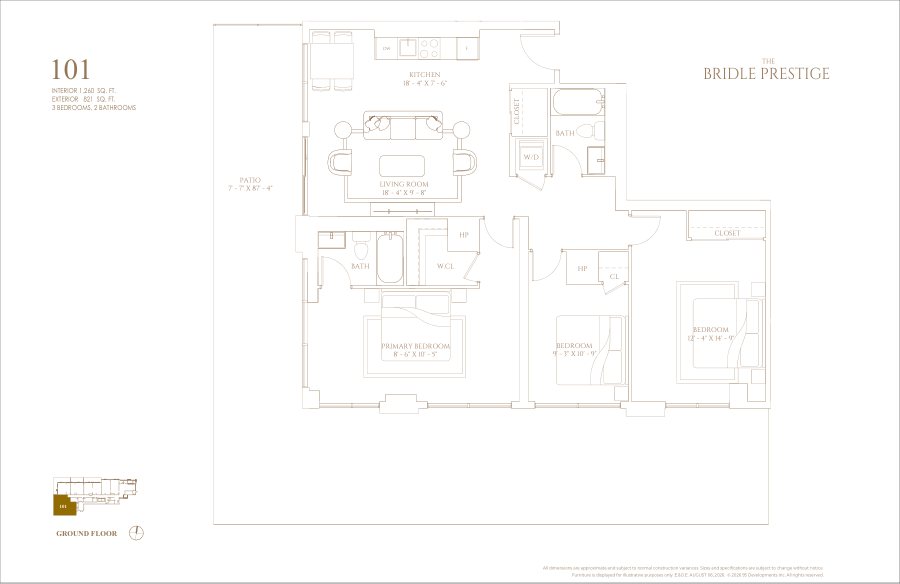 Suite 101 floor plan preview